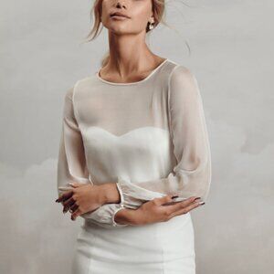 Catherine Deane Mell Bridal Top